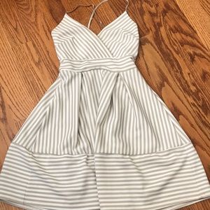 Summer striped dress